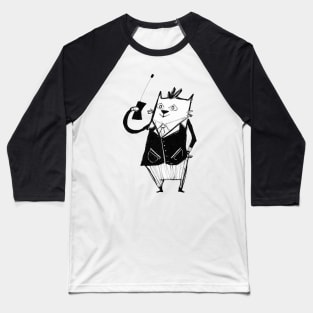 Boss Cat Baseball T-Shirt